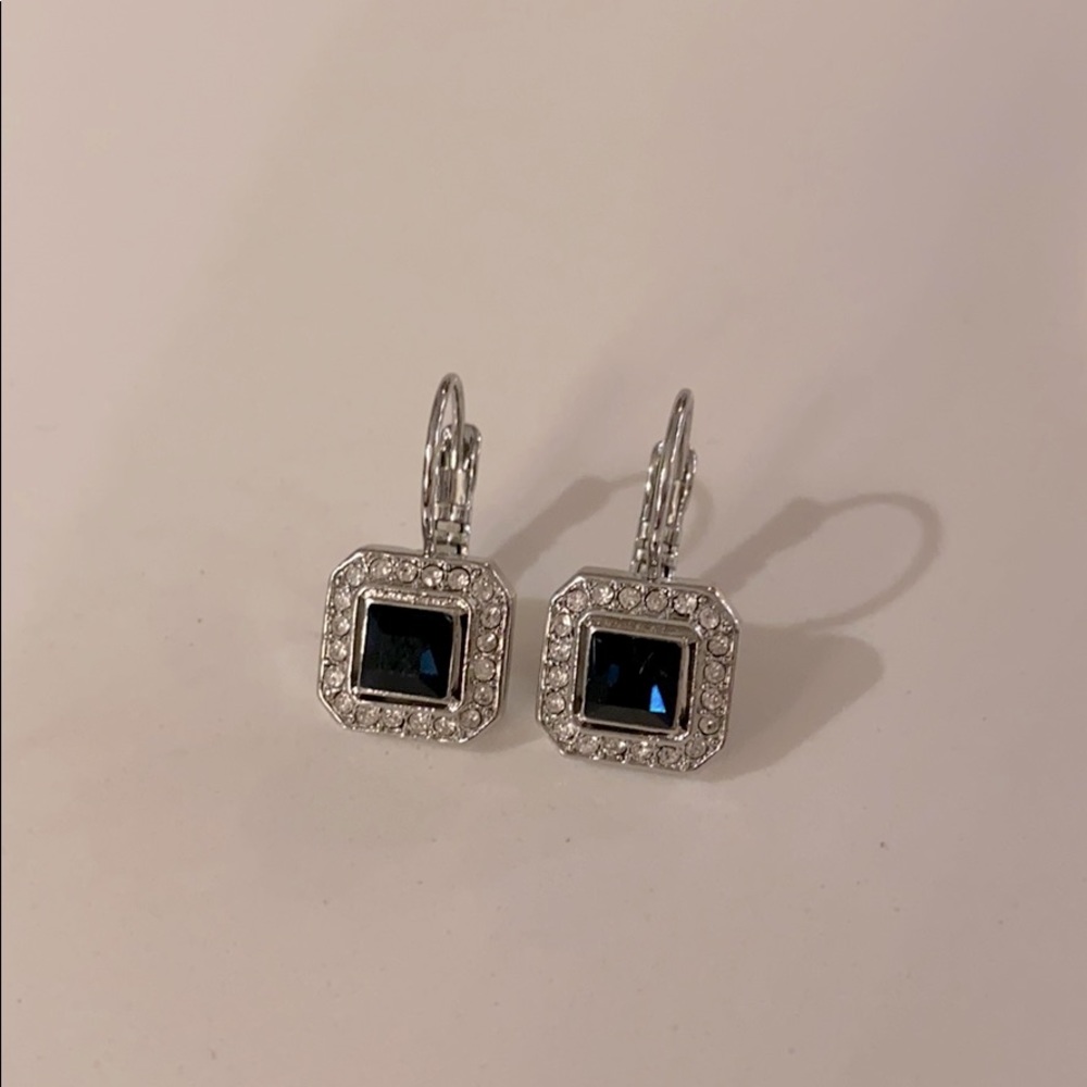 Chloe + Isabel Crystal Square Drop Earrings